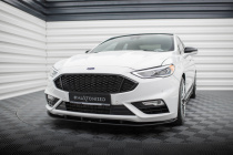 Ford Mondeo Sport Mk5 Facelift  2019-2022 / Fusion Sport Mk2 Facelift 2019-2020 Street Pro Frontläpp / Frontsplitter V.1 Maxton Design